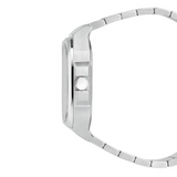 PRECIOUS DUKE Men’s Business Quartz Watch – Square Dial, Stainless Steel Band