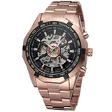 Forsining Men's Automatic Mechanical Watch – Business Style, Steel Band