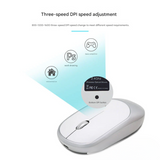 Wireless Charging Silent Mouse – 2.4G, Ergonomic Design, 1600 DPI Optical