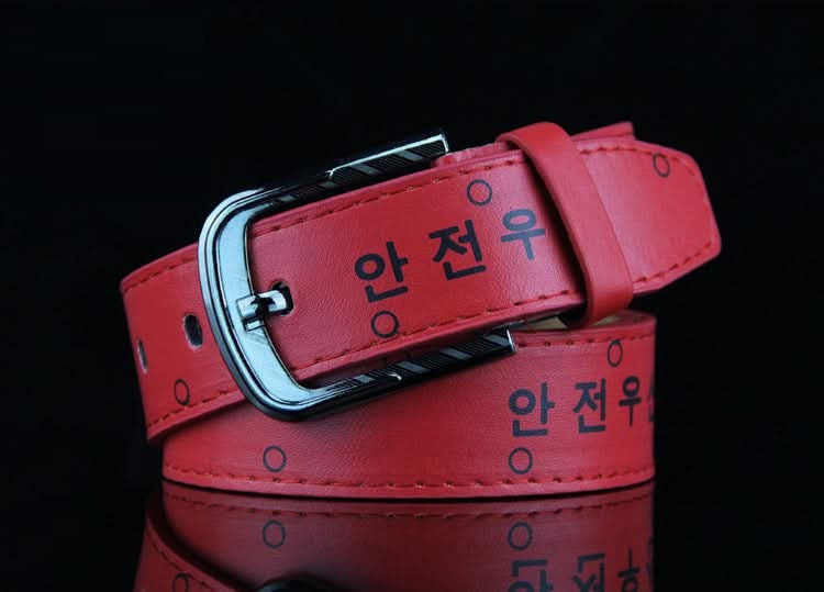 Men’s Stylish Korean Casual Pin Buckle Belt for Jeans & Pants