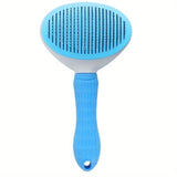 Self-Cleaning Dog Slicker Brush for Deshedding