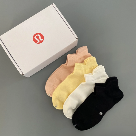 Unisex Modal Boat Socks – Breathable Quick-Dry Cotton Blend (4 Pairs)