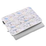 Waterproof Laptop Sleeve for 11–15 Inch – Shockproof PU Case with Safari Cartoon Print
