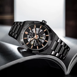T-Winner Men’s Automatic Stainless Steel Watch – Luxury Business Wristwatch