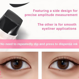 Pack of 2 Waterproof Stamp Eyeliner pen – One Press. Perfect Cat Eye. All Day Long