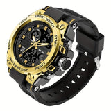 Military Men's Digital LED Stopwatch Watch