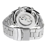FORSINING Men's Tourbillon Mechanical Watch – Large Dial, Fashion Automatic Watch