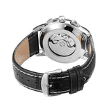 Men’s Rhinestone Mechanical Watch – Multifunction Semi-Automatic Timepiece