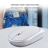 Wireless Charging Silent Mouse – 2.4G, Ergonomic Design, 1600 DPI Optical
