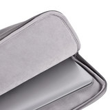 Classic PU Leather Laptop Sleeve for MacBook & More – Shock Resistant