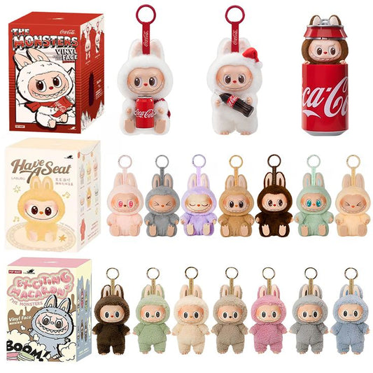 Labubu Macaron Series Vinyl Toy Plush Figure