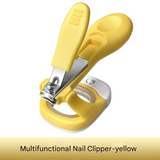 Baby Nail Clipper Set with LED Light & Magnifier – Safe Newborn Nail Scissors & Safety Clippers Kit