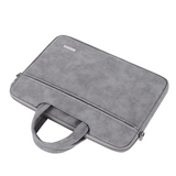 Waterproof PU Laptop Bag 13"–15" – Durable Briefcase with Front Pocket