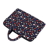 Smiley Dots Waterproof Laptop Sleeve – 13" to 15" – Shock-Resistant with Handle & Strap