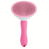 Self-Cleaning Dog Slicker Brush for Deshedding