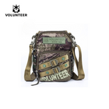 Volunteer Men’s Tactical Camouflage Messenger Bag – Outdoor Chest Bag & Shoulder Backpack