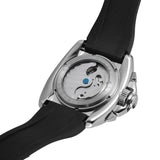 FORSINING Men's Tourbillon Mechanical Watch – Casual Automatic Timepiece, Silicone Strap
