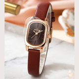 Sanda Women’s Retro Quartz Watch – Waterproof Casual Leather Strap Fashion Watch
