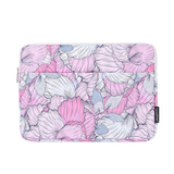 Colorful Floral PU Leather Laptop Sleeve – Waterproof Case for 11–15" Laptops