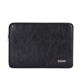 PU Leather Laptop Sleeve 11–15 Inch – Shockproof & Wear-Resistant Zipper Case