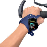 Apple Watch Leather Strap – Buttoned PU Leather Band Compatible with iWatch Ultra, SE & Series 10–4