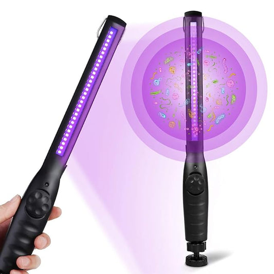 UV Sanitizer Wand – Portable LED UVC Disinfection Stick for Pet Areas & Household Cleaning