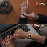 Long-Distance Couple Smart Bracelets Pair