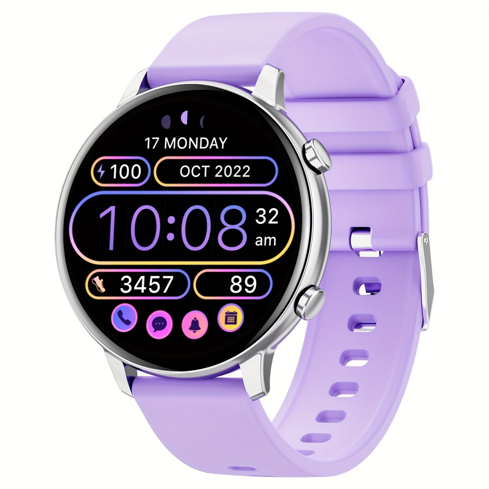 Women's 1.39'' Smartwatch – Wireless Call, Voice Assistant, and 100+ Sports Modes