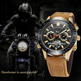 FORSINING Men's Tourbillon Mechanical Watch – Multi-Functional Fashion Timepiece
