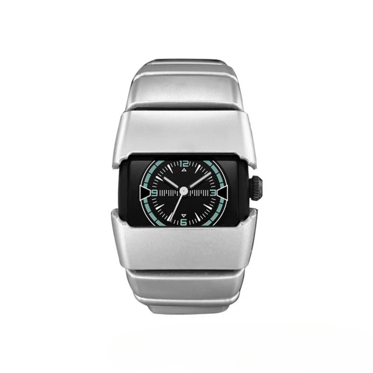 Men’s Retro Quartz Watch – Waterproof Y2K Square Dial Fashion Watch with Alloy Strap