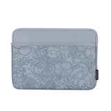 Laptop Sleeve with Front Pocket – Fits Dell, Huawei & More – Floral Embossed Design