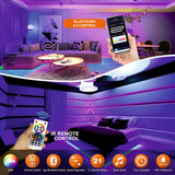 NeonGlow Smart Rope Strip Light with Music Syncing (5 Meters)