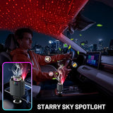 180W Fast Car Charger – 4-in-1 Smart Charging Adapter with Starry Sky Light & Aromatherapy Design