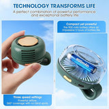 Portable Mini USB Fan – Rechargeable Bladeless Desktop & Neck Clip Cooling Fan
