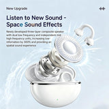 Bluetooth Ear Clip Headset – Open-Ear Wireless Earbuds with Long Battery Life for Gaming & Sports