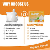 Ultra-Concentrated Laundry Detergent Tablets – Deep Cleaning, Long-Lasting Citrus Fragrance & Powerful Stain Removal