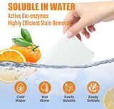 Ultra-Concentrated Laundry Detergent Tablets – Deep Cleaning, Long-Lasting Citrus Fragrance & Powerful Stain Removal
