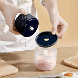 Rechargeable Electric Garlic Chopper – Mini USB Food Processor for Garlic, Vegetables & Meal Prep