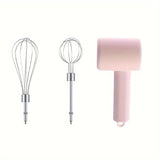 USB Charging Stainless Steel Whisk