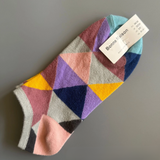 Women’s Cotton Boat Socks – French Light Luxury Low-Cut Colorful Short Socks (36–41)