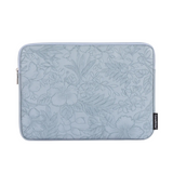 Floral Embossed Laptop Sleeve – Waterproof PU Case for HP, Lenovo & More (11–15 Inch)