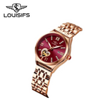 LOUISIFS Women's Luxury Diamond Watch – Waterproof, Luminous Calendar Watch