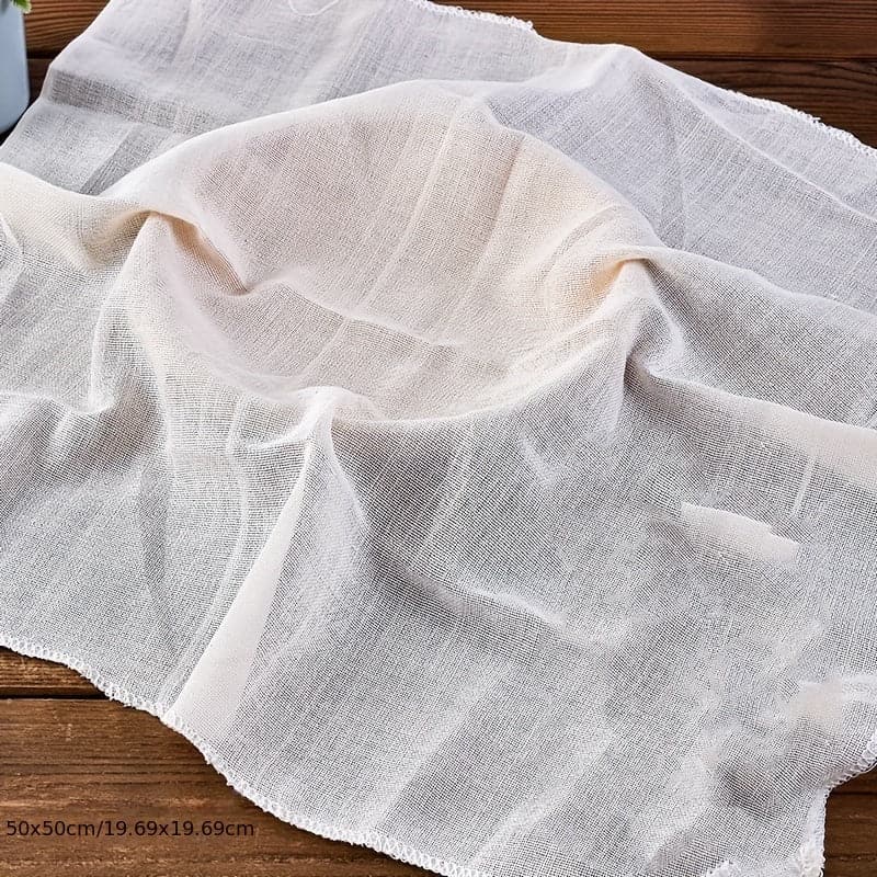 Durable Premium Unbleached Cheesecloth - Reusable Cotton Fabric for Cooking & Baking