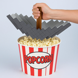 Hammer-Shaped Popcorn Bucket – Acrylic Collectible Food Container
