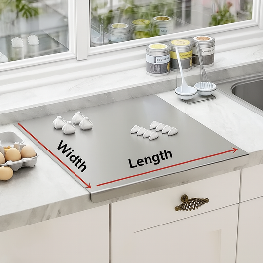Stainless Steel Cutting Board for Kitchen – Thickened, Anti-Slip & Anti-Corrosion