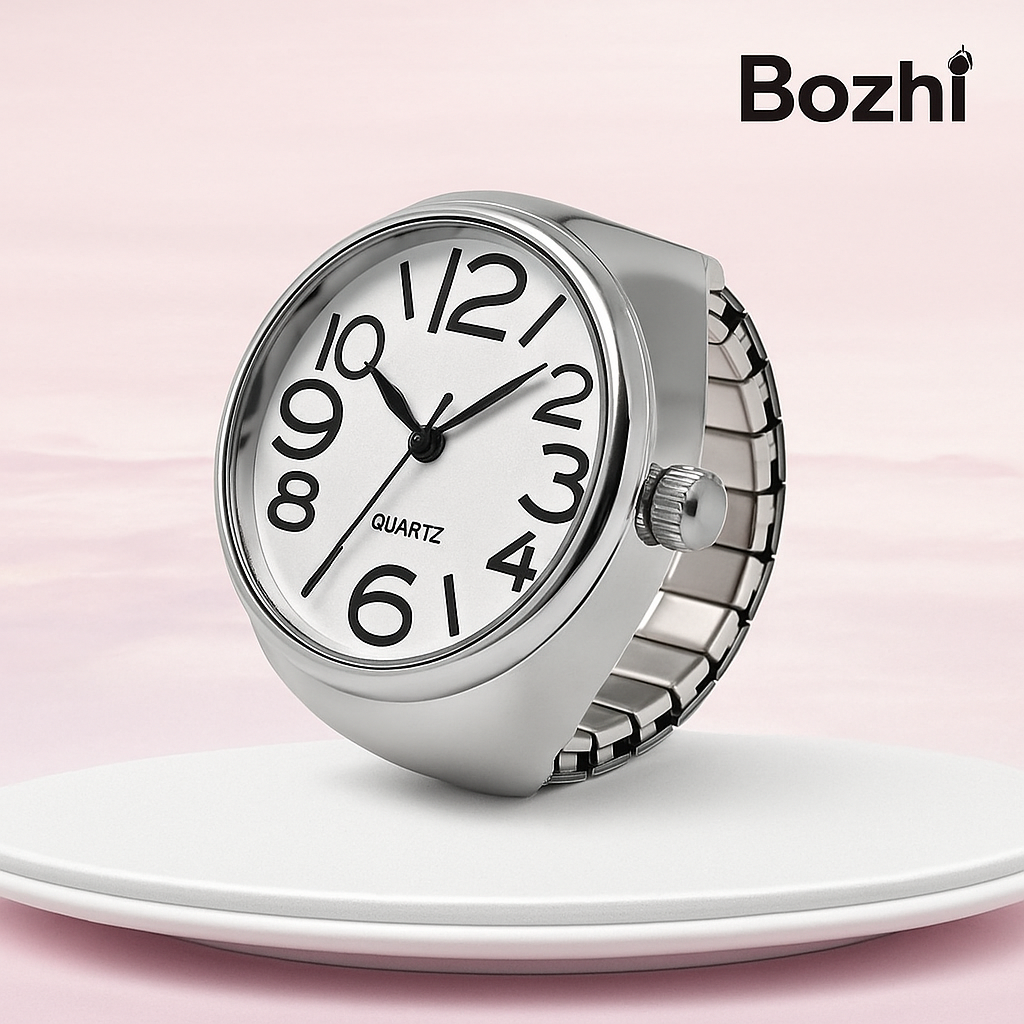 Unisex Ring Watch – Stylish Quartz Finger Watch