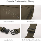 Nylon Crossbody Bag – Ultra-Light Dumpling Shoulder Purse for Women