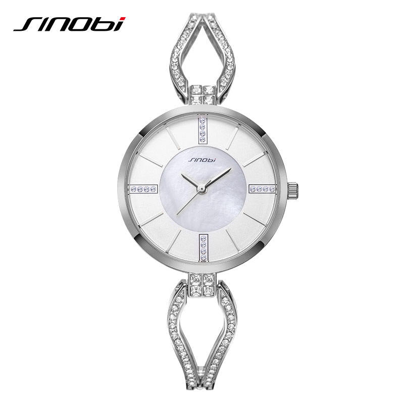 Sinobi Women's Bracelet Watch – Elegant Bangle Design for Business & Casual Wear