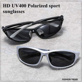 [Solarix] Silver Wraparound Sunglasses