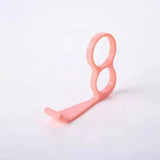 Universal Lazy Phone Ring Stand – Portable Anti-Drop ABS Holder for Desk